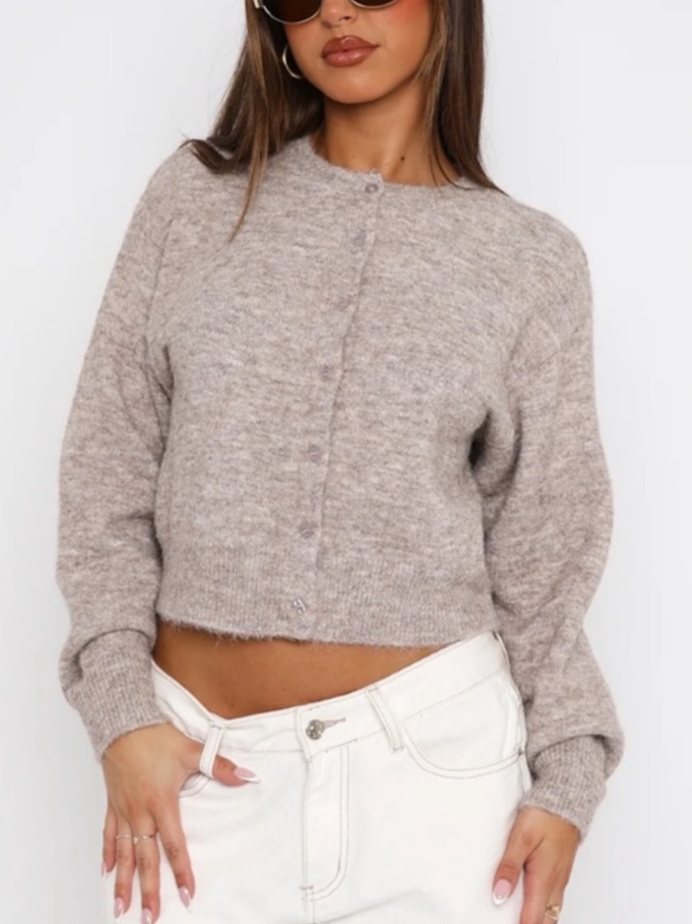 White Fox Boutique Warm Whispers Knit Cardigan